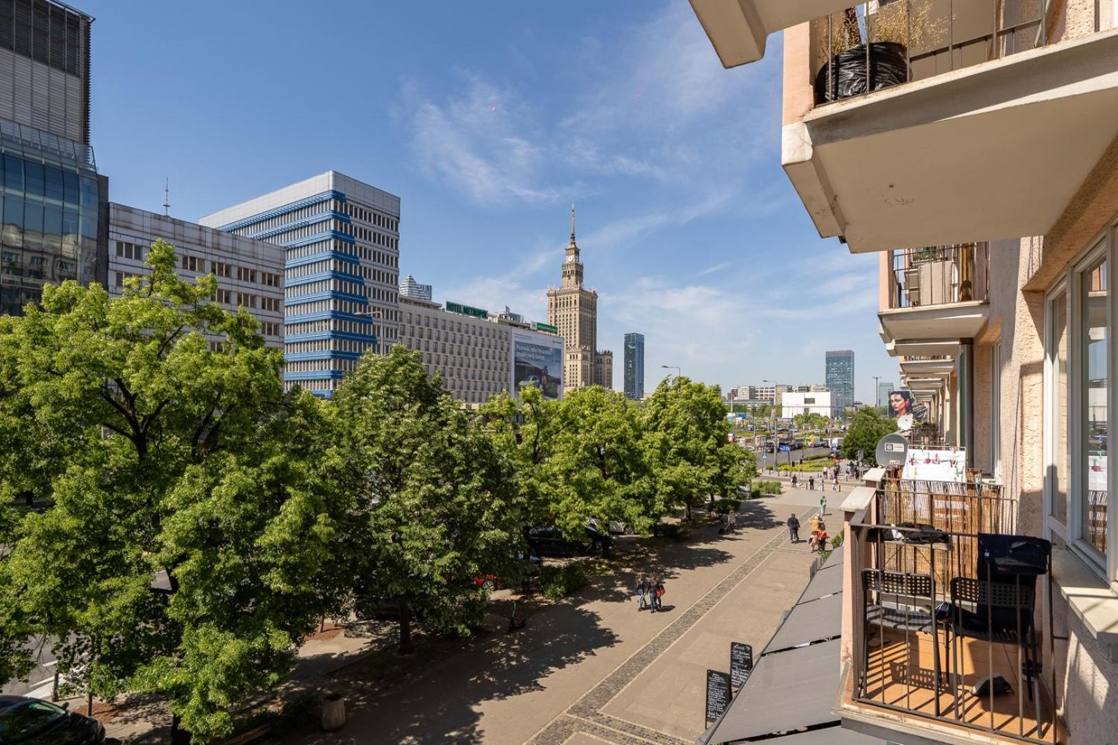 Warsaw Centrum Apartment - Workspace, Balcony - By Rentujemy Buitenkant foto